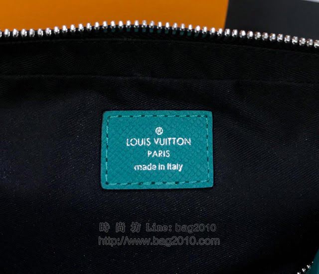 LV腰包 M30245 限量版 路易威登Outdoor腰包 LV男胸包 LVTaïga皮革男腰包  ydh2972